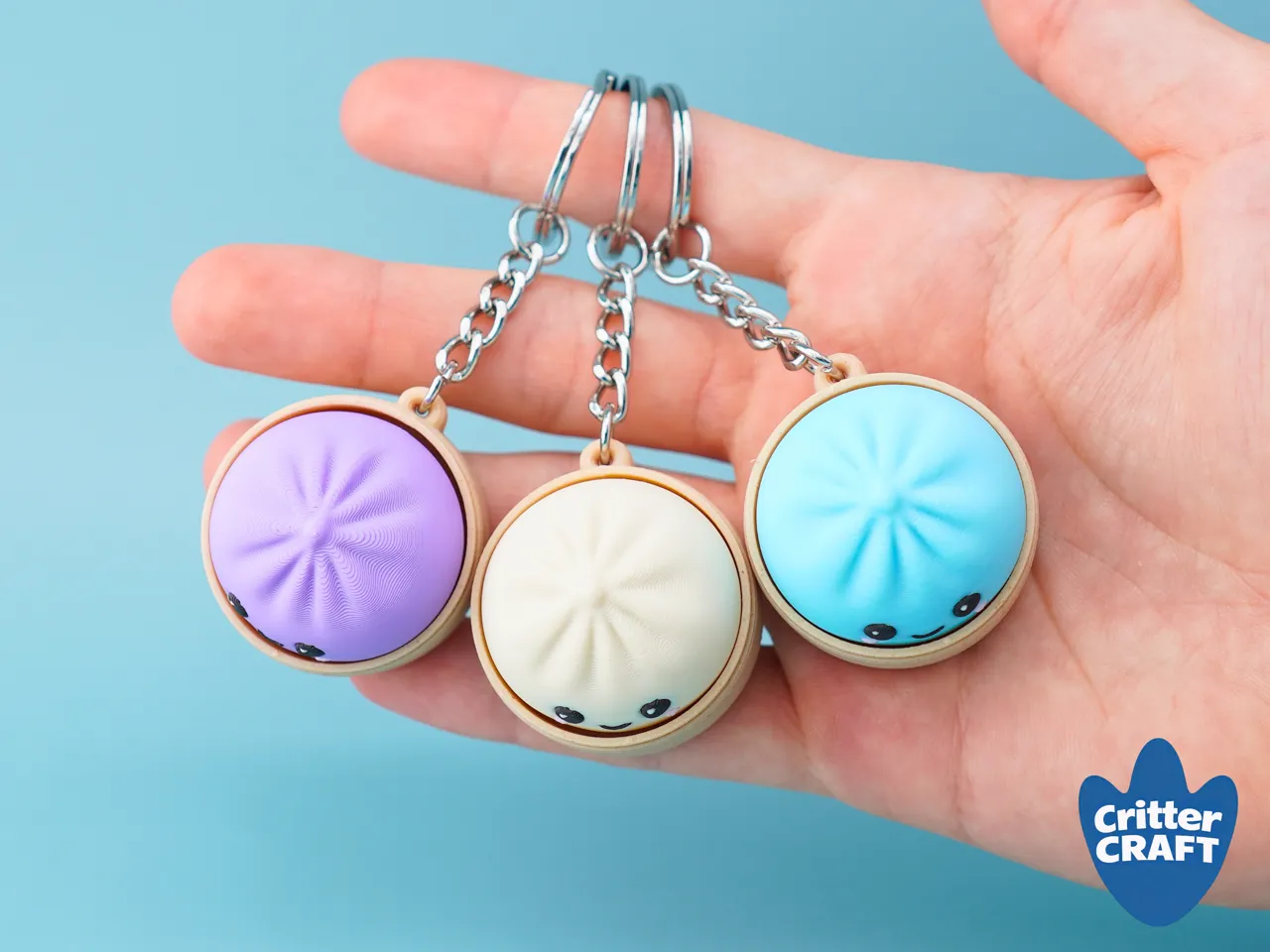 Mini Dumpling Clicker Fidget Toy view 2