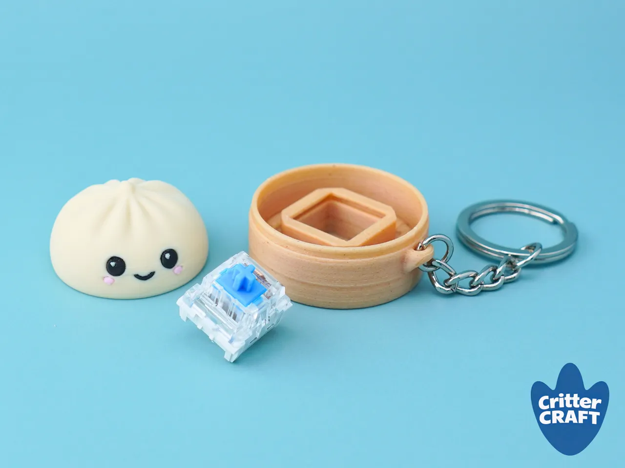 Mini Dumpling Clicker Fidget Toy view 3