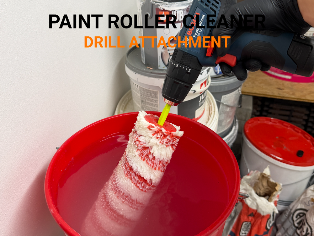 Paint Roller Cleaner – Drill Attachment