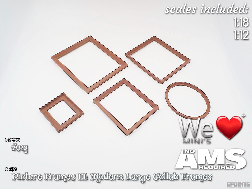 WLM - Picture Frames III - Modern Large Collab