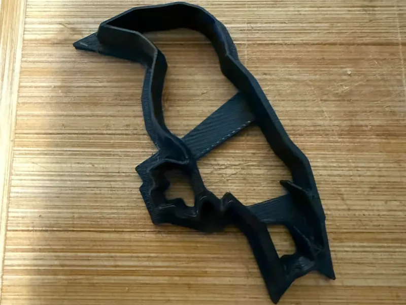 Raven cookie cutter