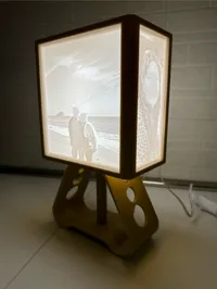 Lampe lithophanie — photo 1