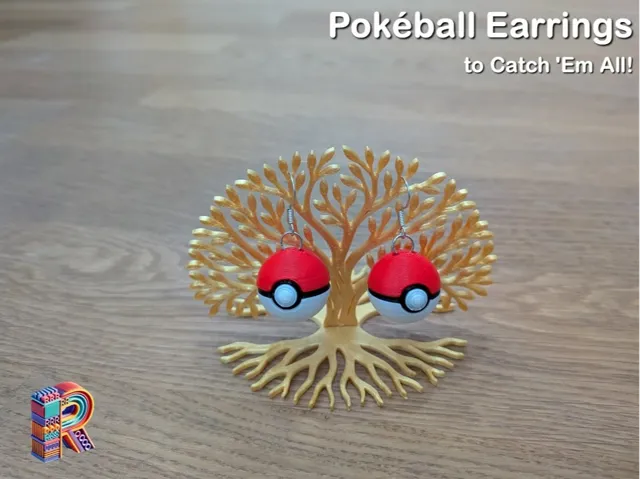 PokéChic – Pokéball Earrings to Catch 'Em All!