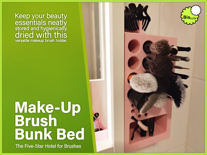 Make-up Brush Bunk Bed