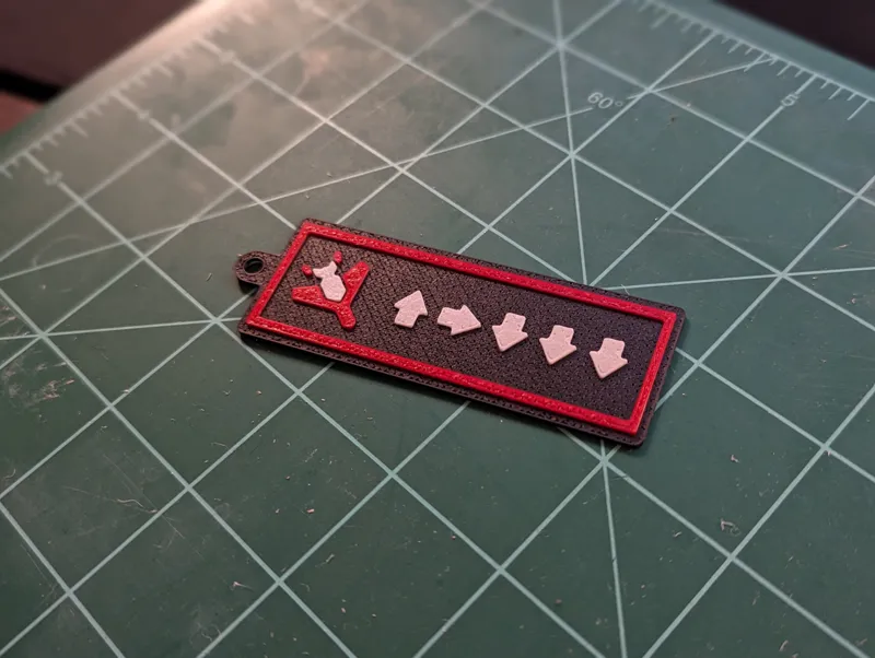 HELLDIVERS 2 Eagle 500kg Bomb Stratagem Keychain