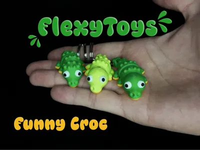 Flexi Funny Croc
