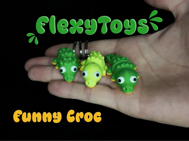 Flexi Funny Croc