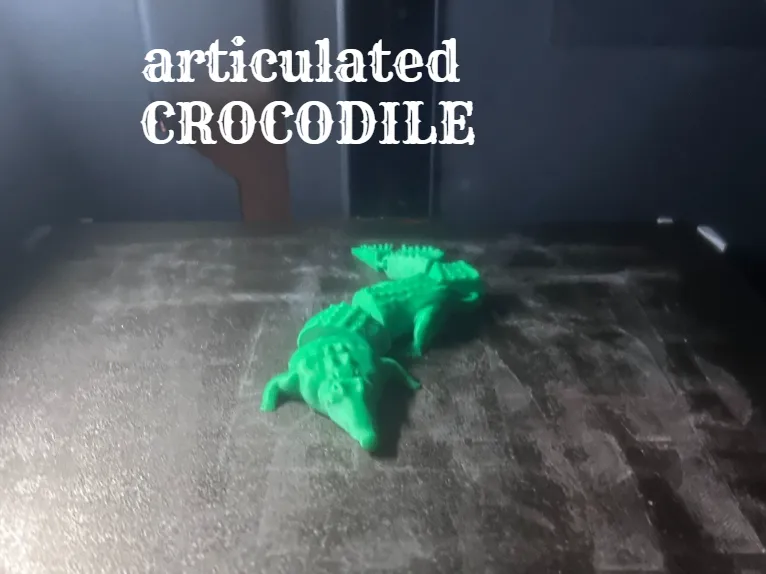 Articulated Crocodile