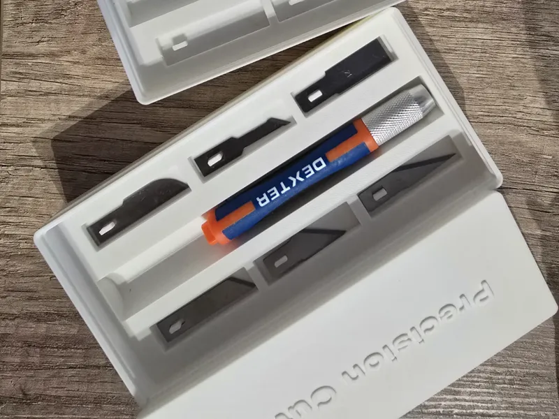 Gridifinity case Dexter precision cutter Scalpel