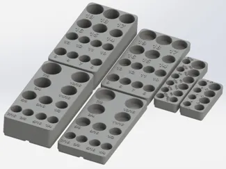 Gridfinity Socket Holder
