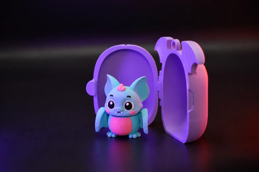 Flexi Bat & Box - Free 3D Print Model - MakerWorld