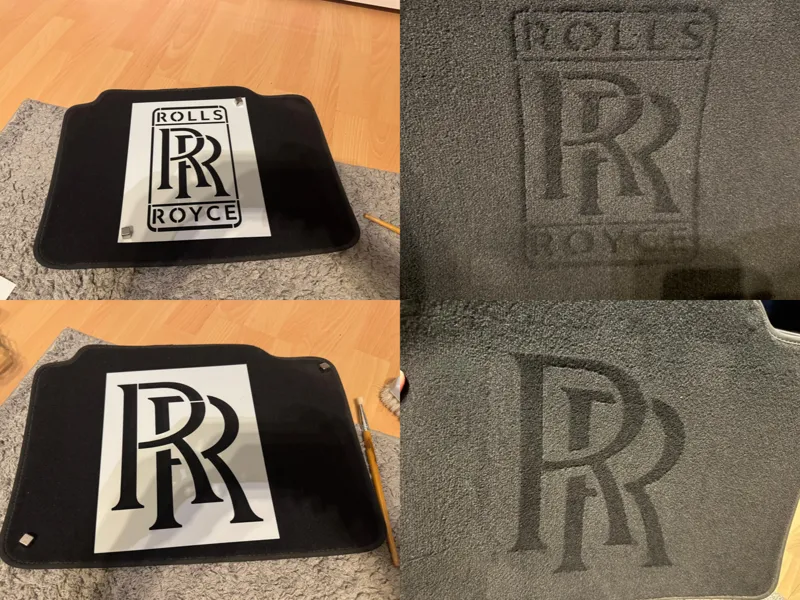 Rolls Royce Schablone - Detailing