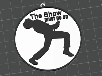 Llavero The Show Must Go On Freddie Mercury