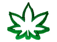 Emporte-pièce feuille de cannabis — photo 7