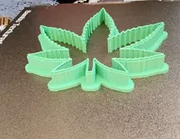 Emporte-pièce feuille de cannabis — photo 3