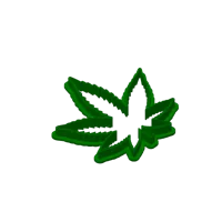 Emporte-pièce feuille de cannabis — photo 5