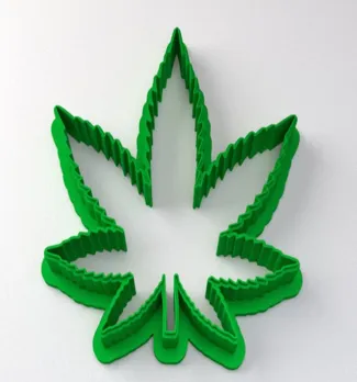 Cannabis Cookie Cutter - Marijuana Leaf REMIX