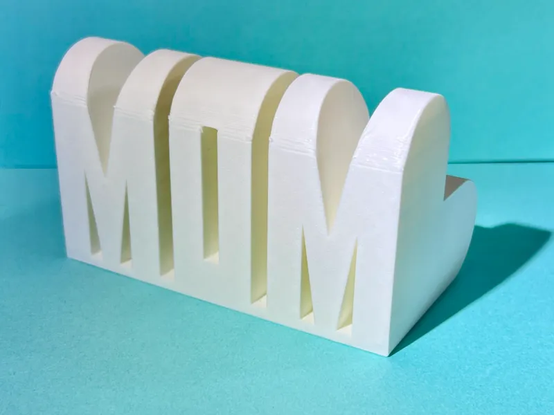 Mothers Day "MOM Heart Sign"