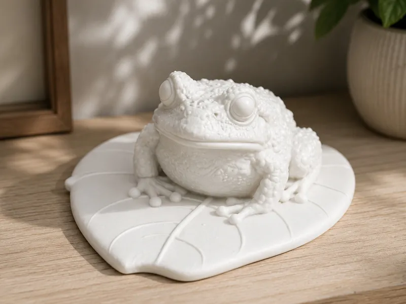 Frog on a Leaf