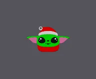 Santa Grogu Keyring Keychain
