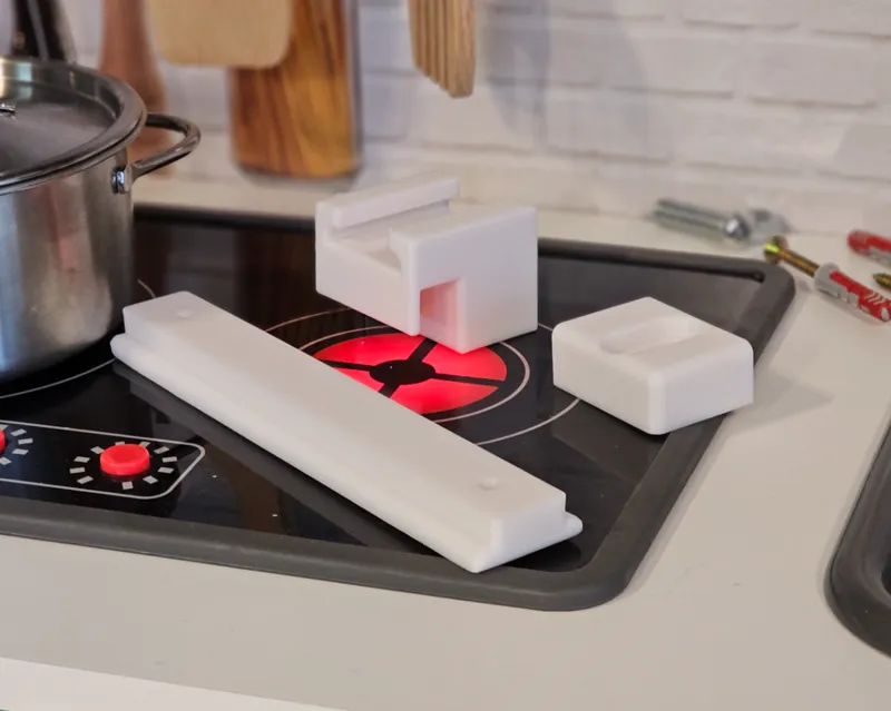 Playtive Kitchen Lidl wall mount height adjustment