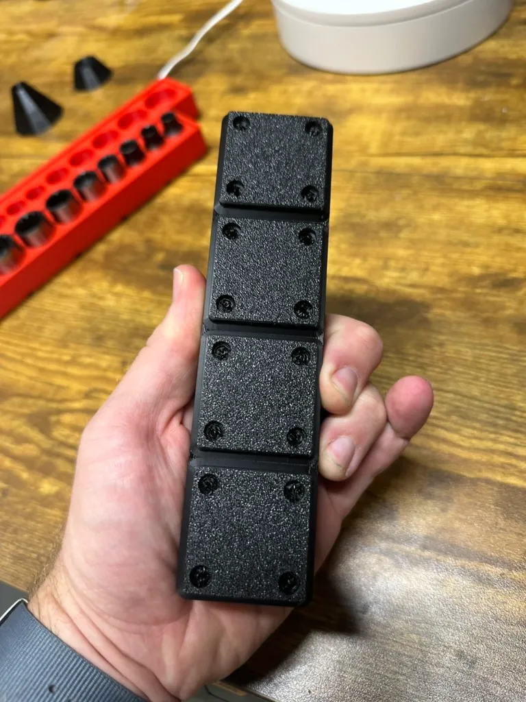 Gridfinity Socket Holder for 1/4 Metric by Rad Dad Print Lab - MakerWorld