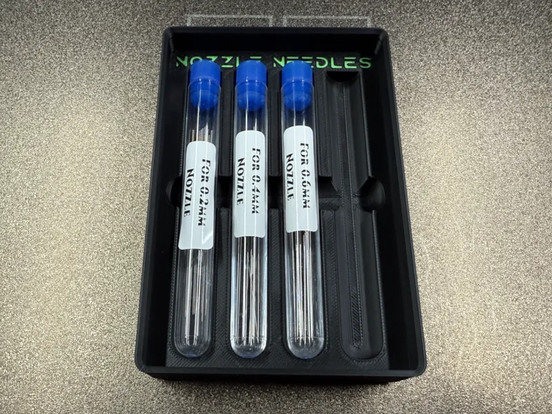 Hot End Nozzle Cleaning Needles Gridfinity Bin