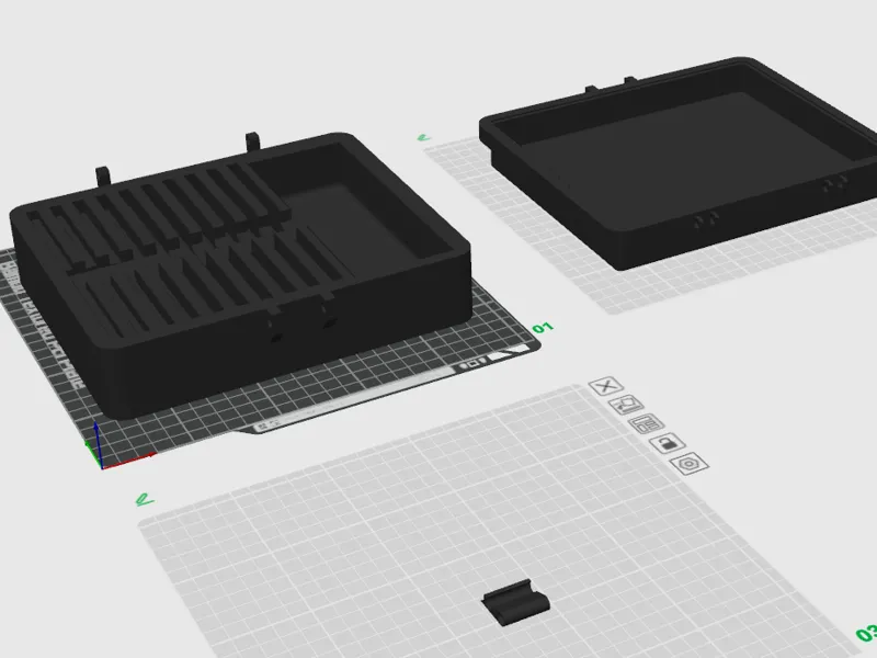 1/8inx6in Parallel Box