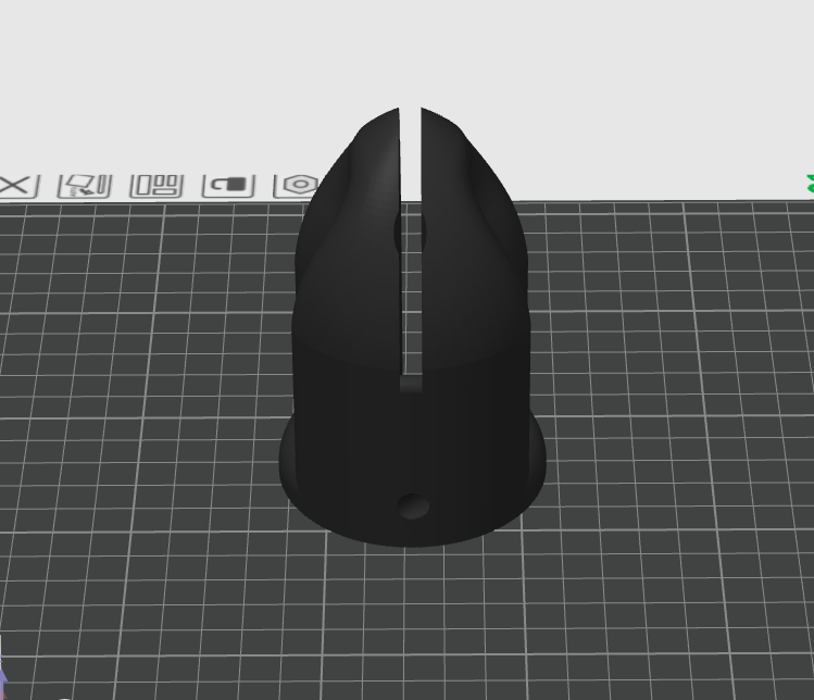 Miniatura 2 do modelo 3D 电机座（大疆6010）浆板推进器