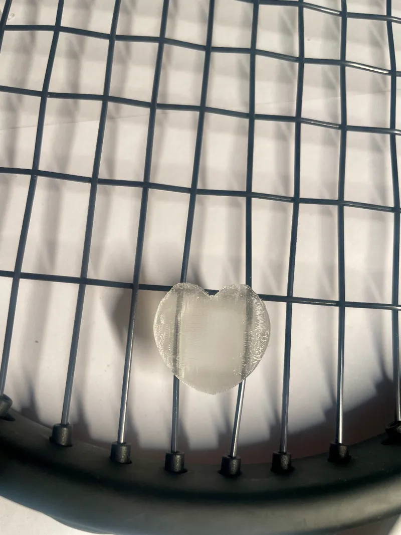 3D printed Tennis String Dampener