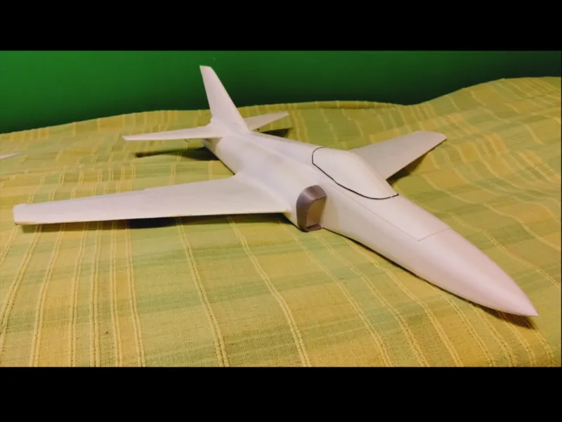 Rc sport jet edf 50mm flying rc plane