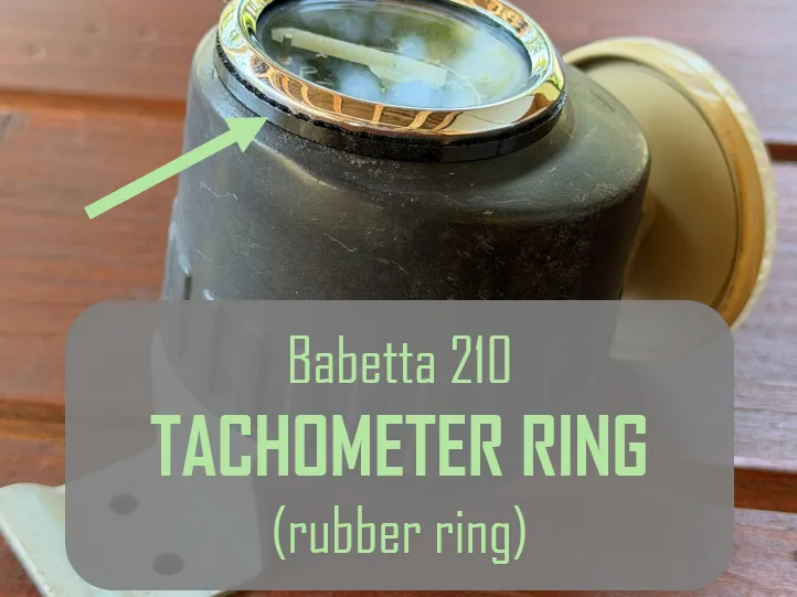 Jawa Tachometer Rubber Ring