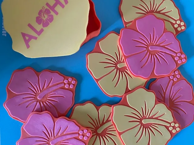 Aloha coasters