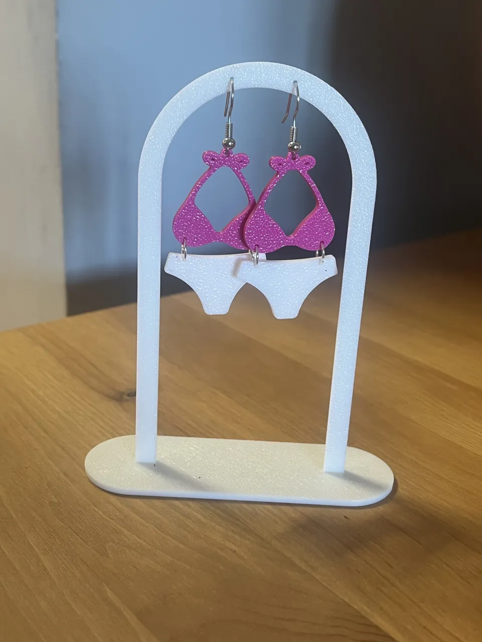 bikini earrings view 2