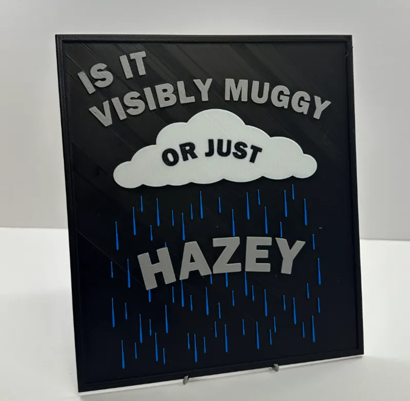 Hazey Day Sign