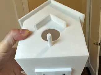 Simple Bird House with mounting bracket
