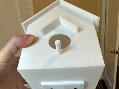 Simple Bird House with mounting bracket