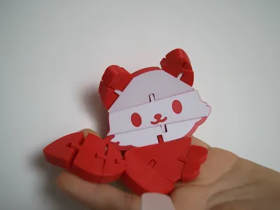 Cute Articulated Fox