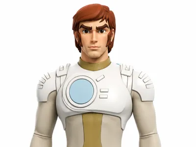 Captain Flam 18 cm multiparts