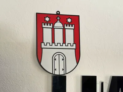 Hamburg Coat of Arms Wall Art