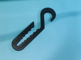 Cable holder with hook