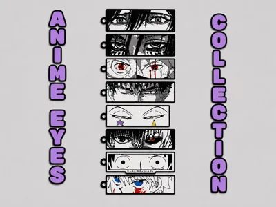 Anime Eyes Collection Vol. 1 Anime Keychains