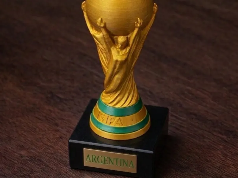 FIFA World Cup Trophy - Argentina - with Base