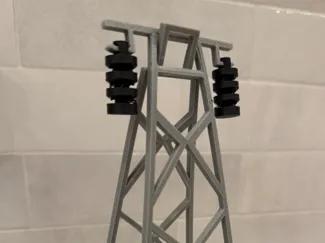 Transmission Tower Business Card Holder
