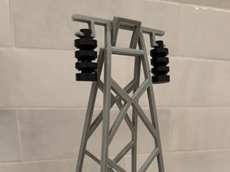 Transmission Tower Business Card Holder
