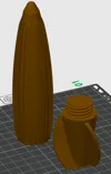 Spinning rocket 0.2mm layer, 3 walls, 25% infill