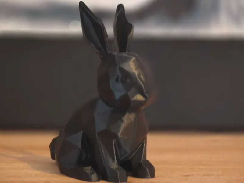 Low Poly Hase – Dekofigur