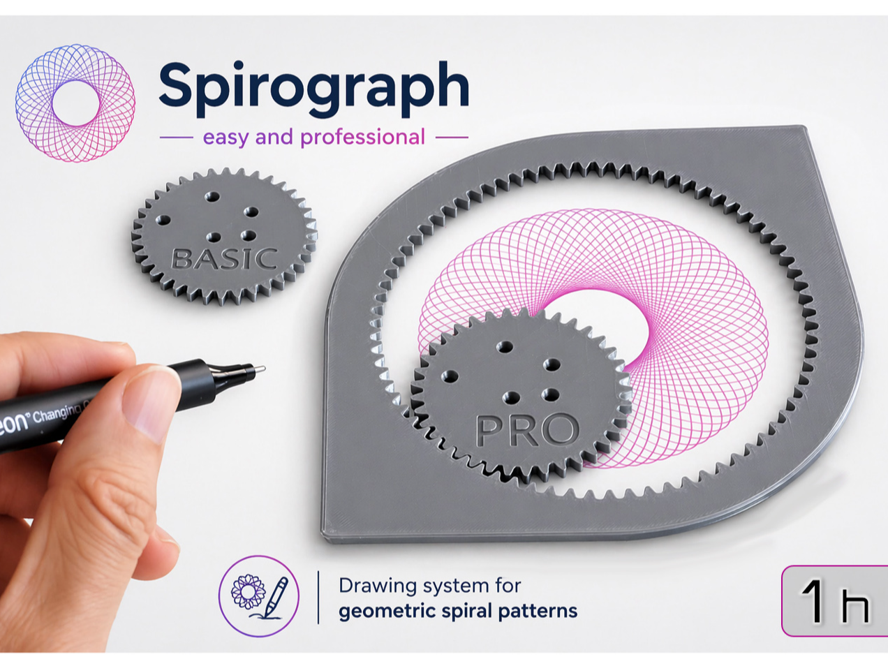 Spirograph - easy and professional