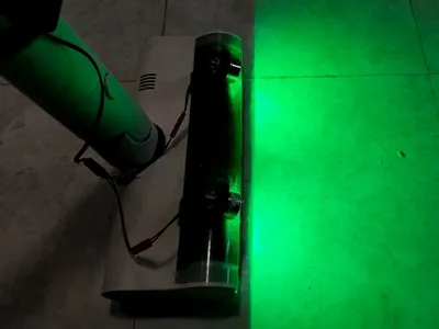 Vacuum Cleaner Dust Display Laser Light Bracket