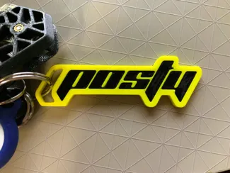 Post Malone keychain ´´posty´´
